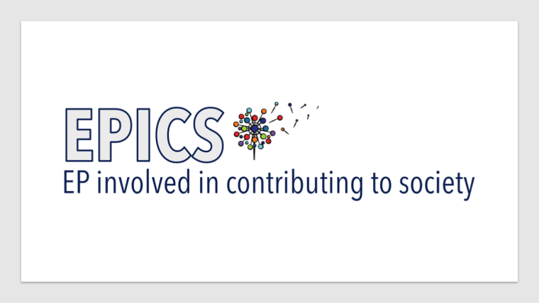 EPICS logo with dandelion