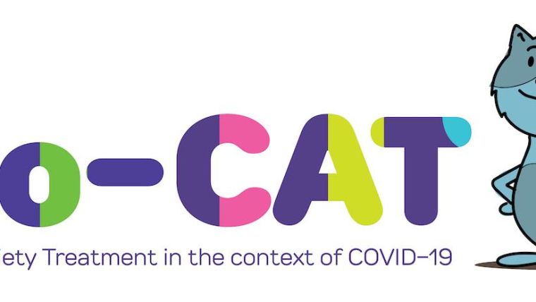 Co-CAT study logo with cat